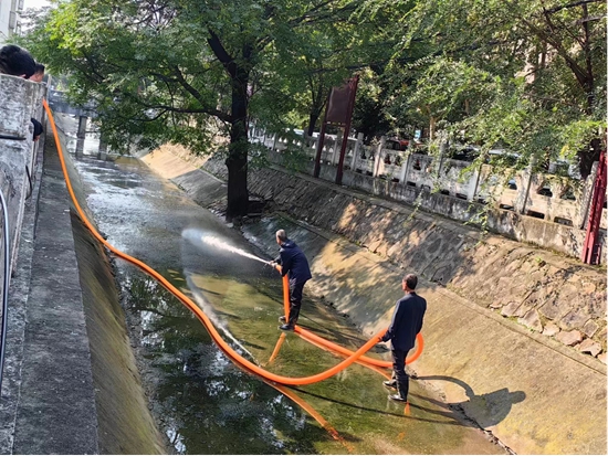 ​信阳市羊山新区城管局：持续整治黑臭水体 实现河清岸绿景美